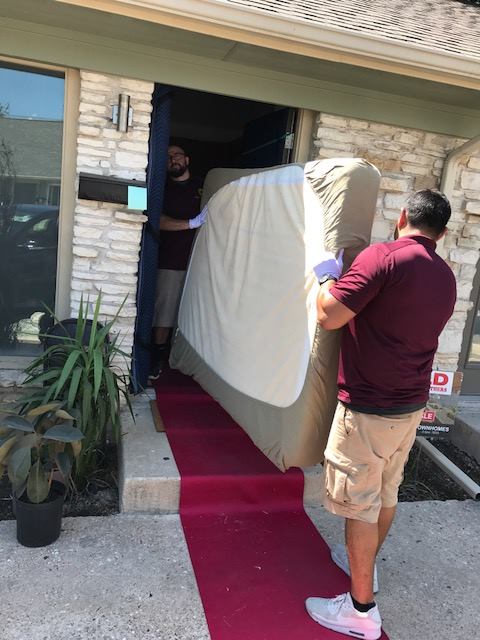 moving mattress out of house