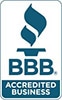 Better Business Bureau accredited business badge