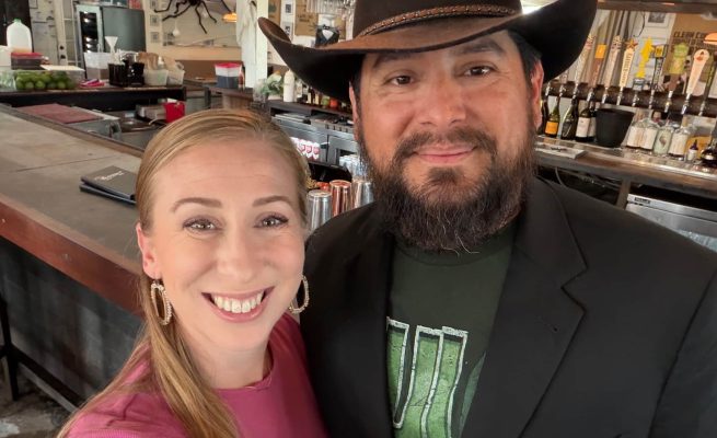 Hector Aguilar of Elite Star Movers and Courtney Lester of Modern Roots Realty Group